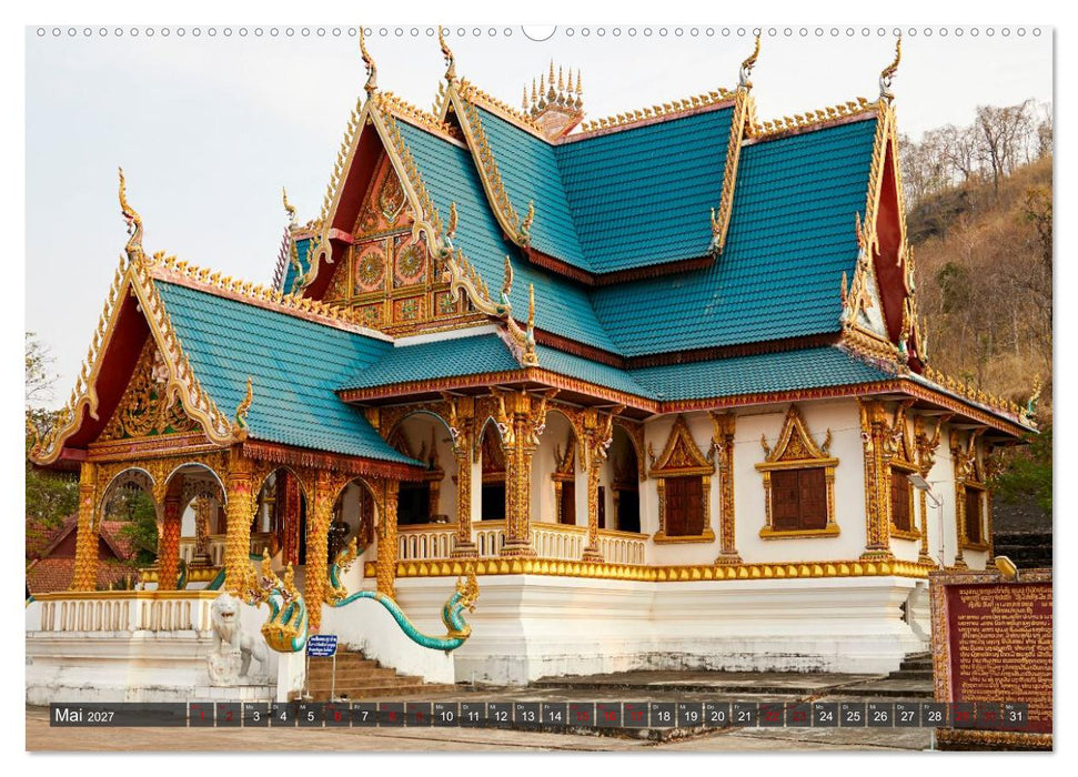 Kambodscha - Laos - Bangkok (CALVENDO Wandkalender 2027)
