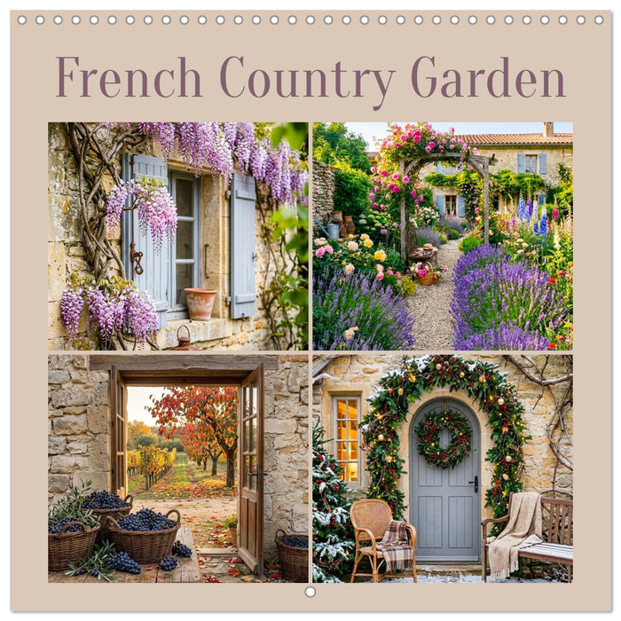 French Country Garden (CALVENDO Monthly Calendar 2027)