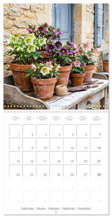 French Country Garden (CALVENDO Monthly Calendar 2027)