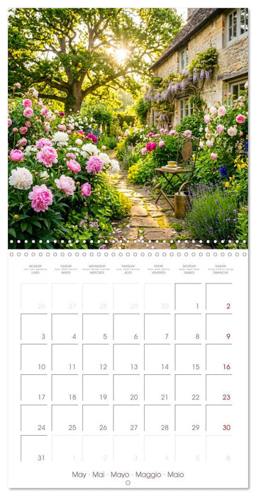 French Country Garden (CALVENDO Monthly Calendar 2027)