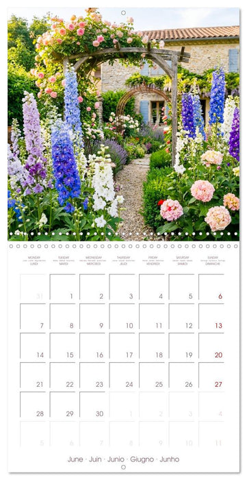 French Country Garden (CALVENDO Monthly Calendar 2027)