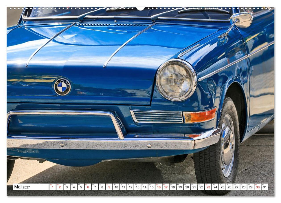 Deutsche Youngtimer vom Frankfurter Taxifahrer Petrus Bodenstaff (CALVENDO Premium Wandkalender 2027)