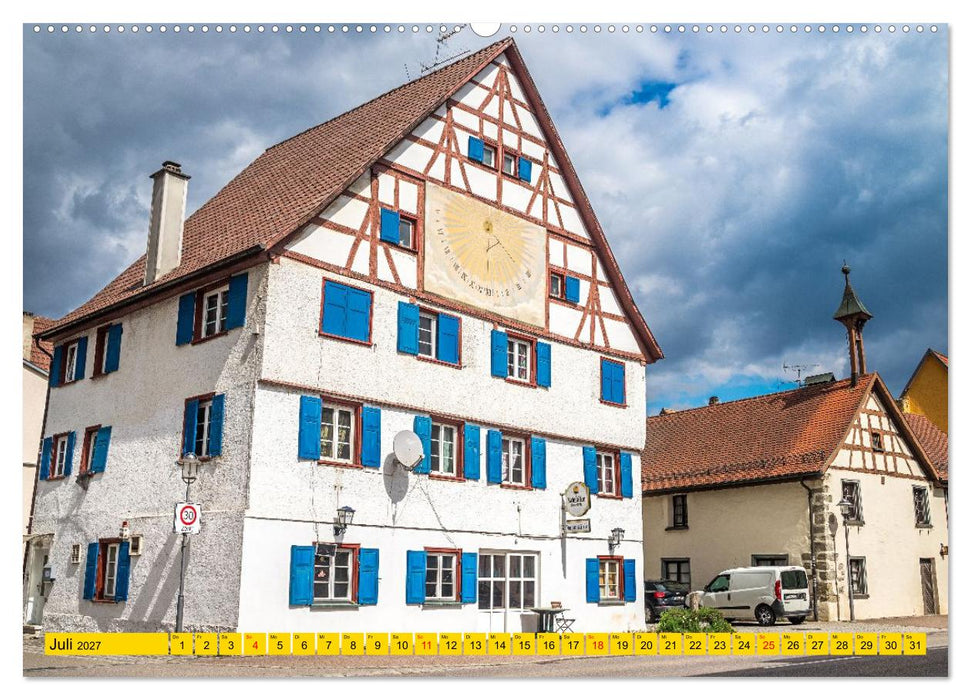 Scheer - Keinstadt im Naturpark Obere Donau (CALVENDO Premium Wandkalender 2027)