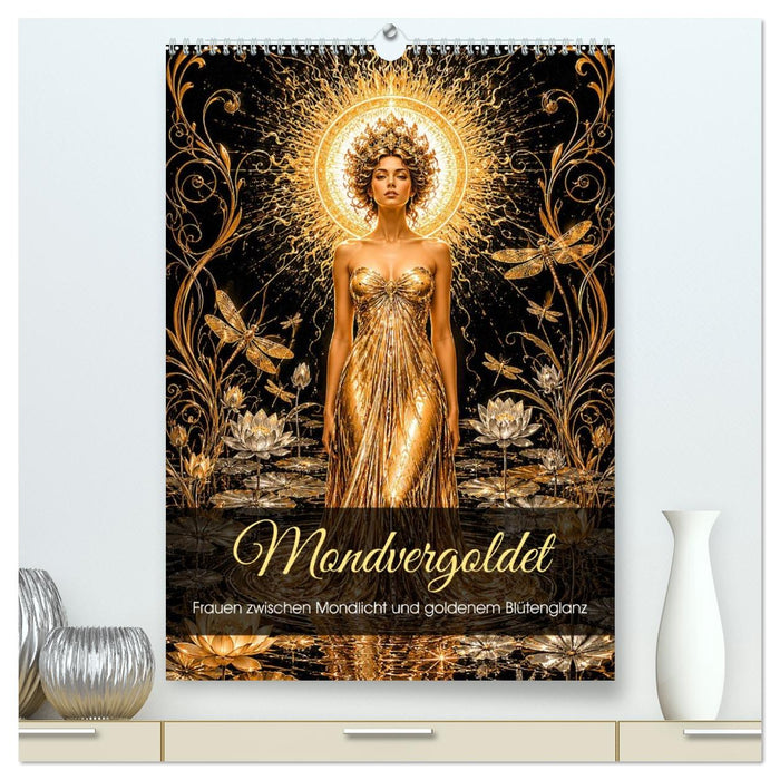 Mondvergoldet (CALVENDO Premium Wandkalender 2027)