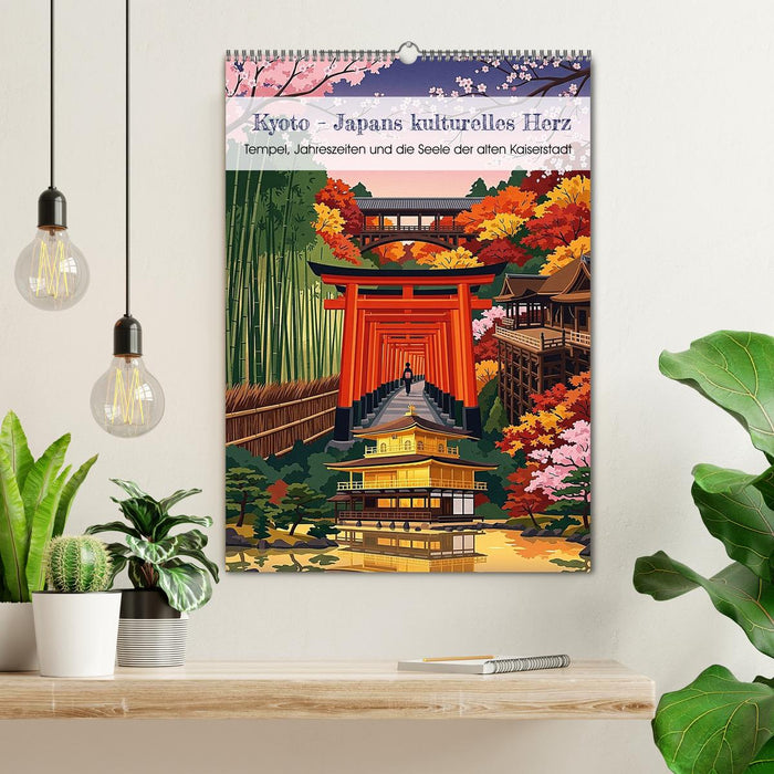 Kyoto - Japans kulturelles Herz (CALVENDO Wandkalender 2027)