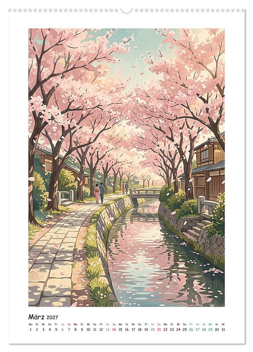 Kyoto - Japans kulturelles Herz (CALVENDO Wandkalender 2027)