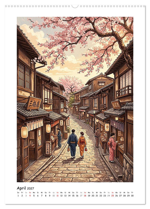 Kyoto - Japans kulturelles Herz (CALVENDO Wandkalender 2027)