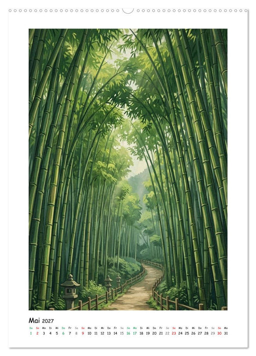 Kyoto - Japans kulturelles Herz (CALVENDO Wandkalender 2027)
