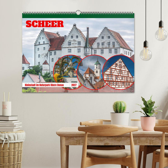 Scheer - Keinstadt im Naturpark Obere Donau (CALVENDO Wandkalender 2027)