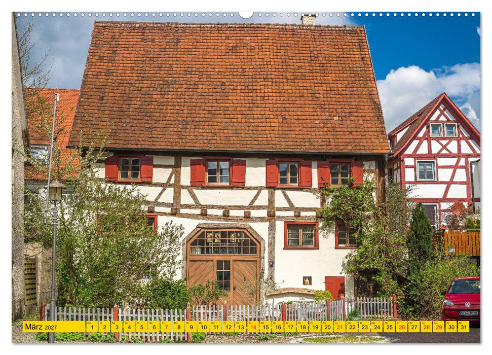 Scheer - Keinstadt im Naturpark Obere Donau (CALVENDO Wandkalender 2027)