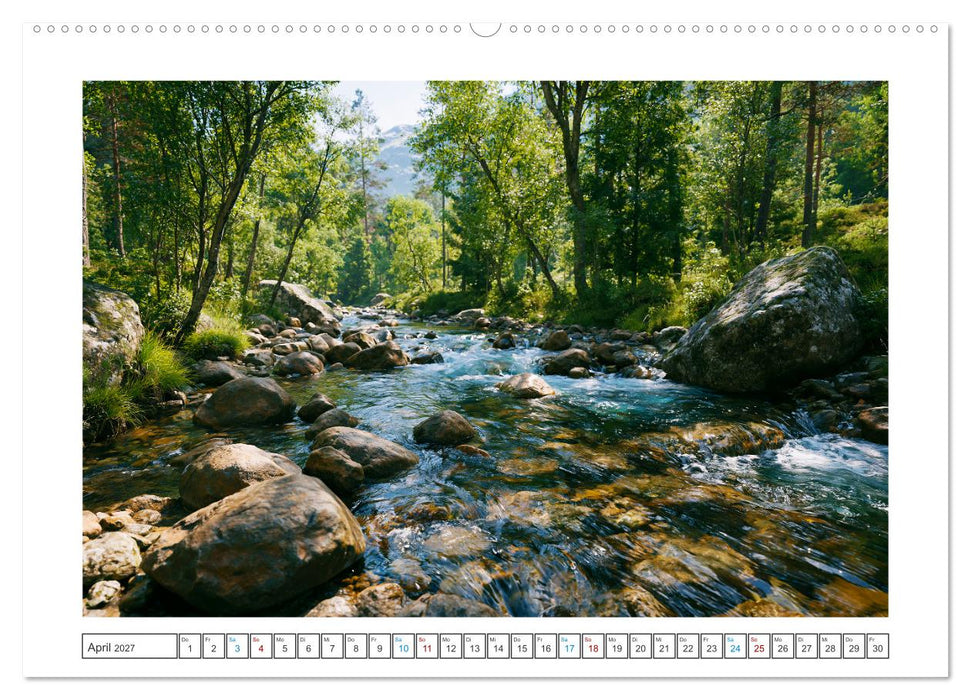 Stille der Natur (CALVENDO Premium Wandkalender 2027)
