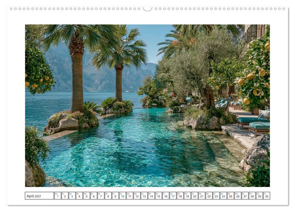 Dolce Vita am Gardasee (CALVENDO Wandkalender 2027)