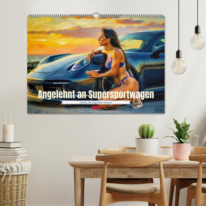 Angelehnt an Supersportwagen (CALVENDO Wandkalender 2027)