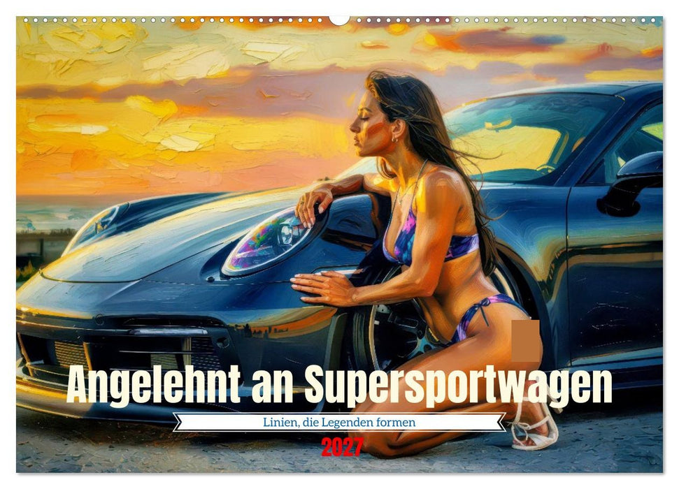 Angelehnt an Supersportwagen (CALVENDO Wandkalender 2027)