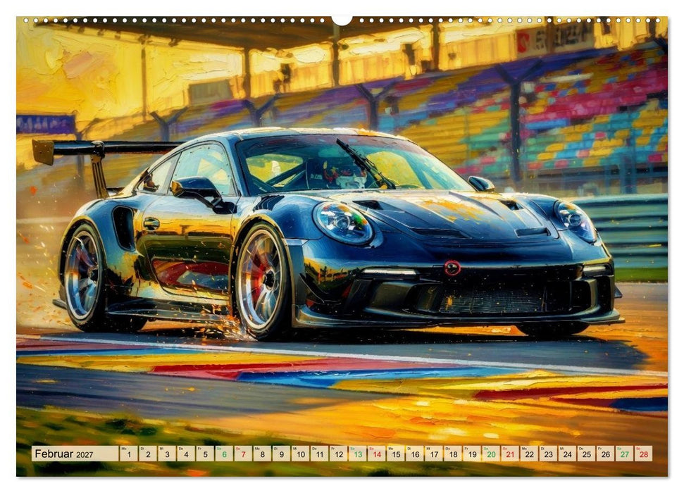 Angelehnt an Supersportwagen (CALVENDO Wandkalender 2027)