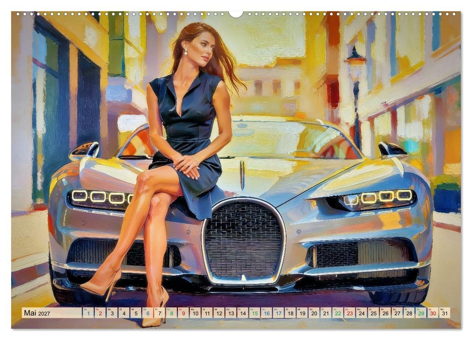 Angelehnt an Supersportwagen (CALVENDO Wandkalender 2027)