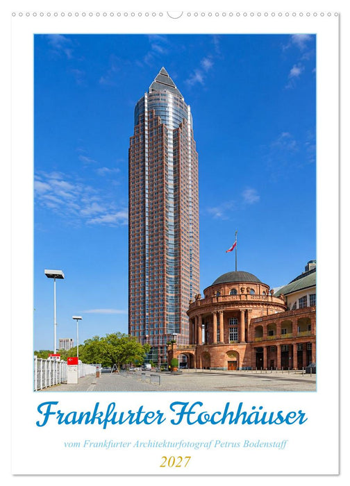 Frankfurter Hochhäuser (CALVENDO Wandkalender 2027)