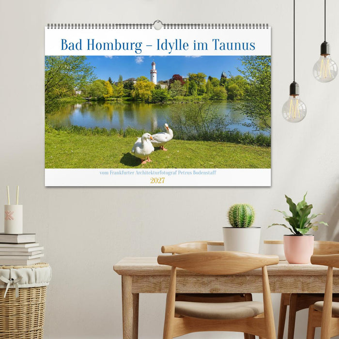 Bad Homburg - Idylle im Taunus (CALVENDO Wandkalender 2027)