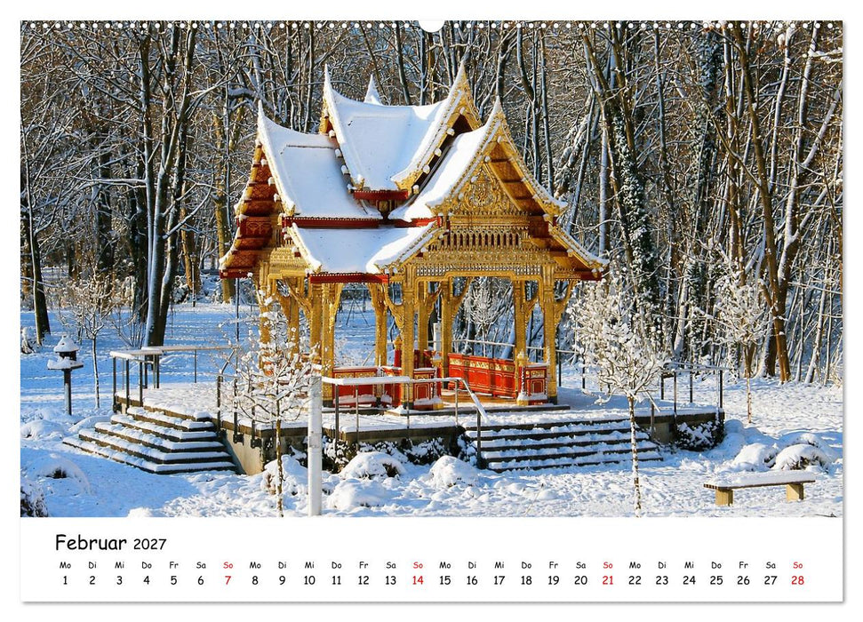 Bad Homburg - Idylle im Taunus (CALVENDO Wandkalender 2027)