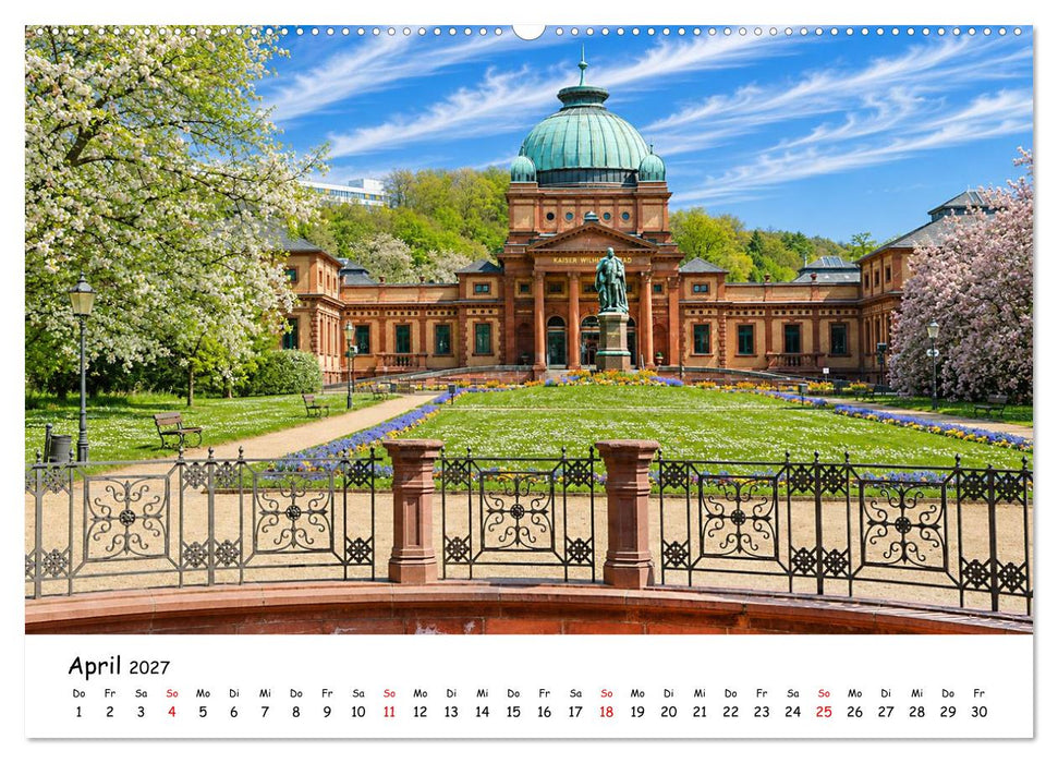 Bad Homburg - Idylle im Taunus (CALVENDO Wandkalender 2027)