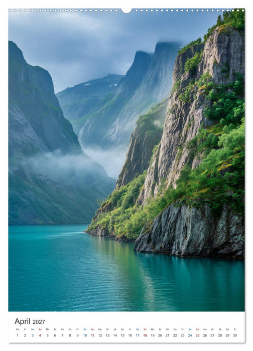 Magisches Norwegen (CALVENDO Wandkalender 2027)