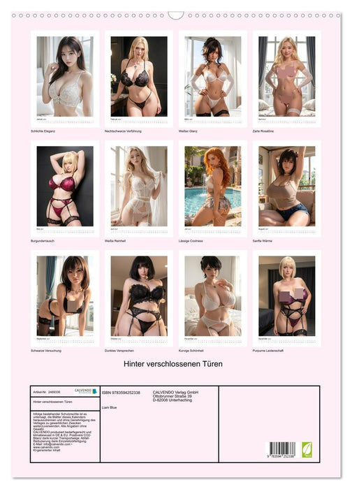 Hinter verschlossenen Türen (CALVENDO Wandkalender 2027)