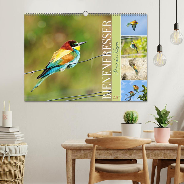 Bienenfresser, Poesie des Fliegens (CALVENDO Wandkalender 2027)