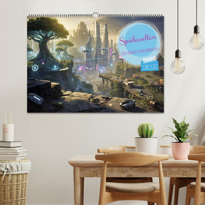 Spielewelten (CALVENDO Wandkalender 2027)