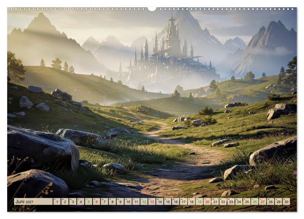 Spielewelten (CALVENDO Wandkalender 2027)
