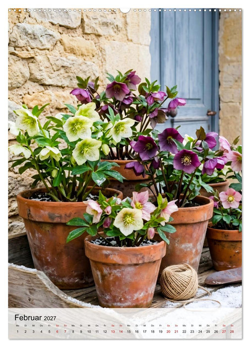 Provence Ein Garten im Wandel der Zeit (CALVENDO Wandkalender 2027)