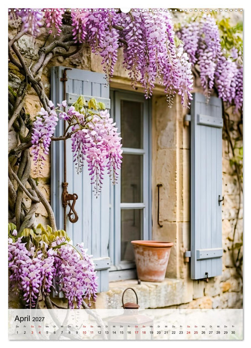 Provence Ein Garten im Wandel der Zeit (CALVENDO Wandkalender 2027)
