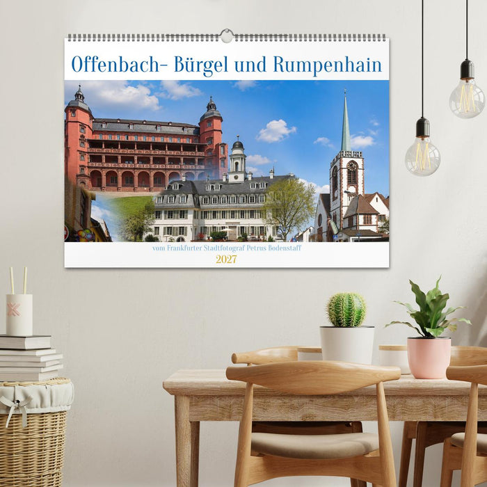 Offenbach Bürgel und Rumpenhain (CALVENDO Wandkalender 2027)