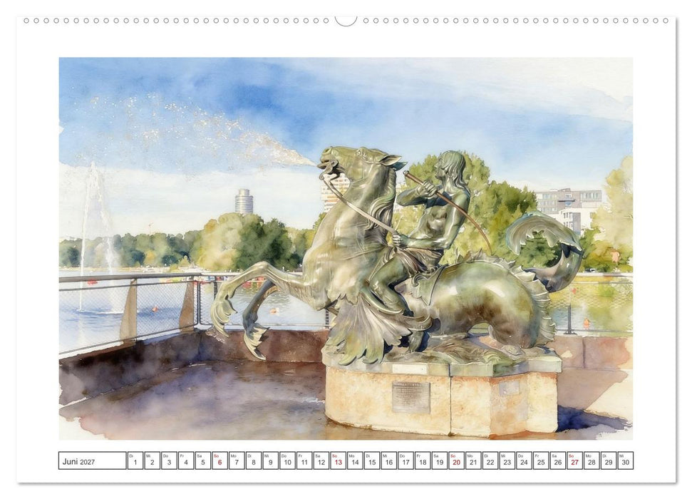 Malerisches Nürnberg (CALVENDO Wandkalender 2027)