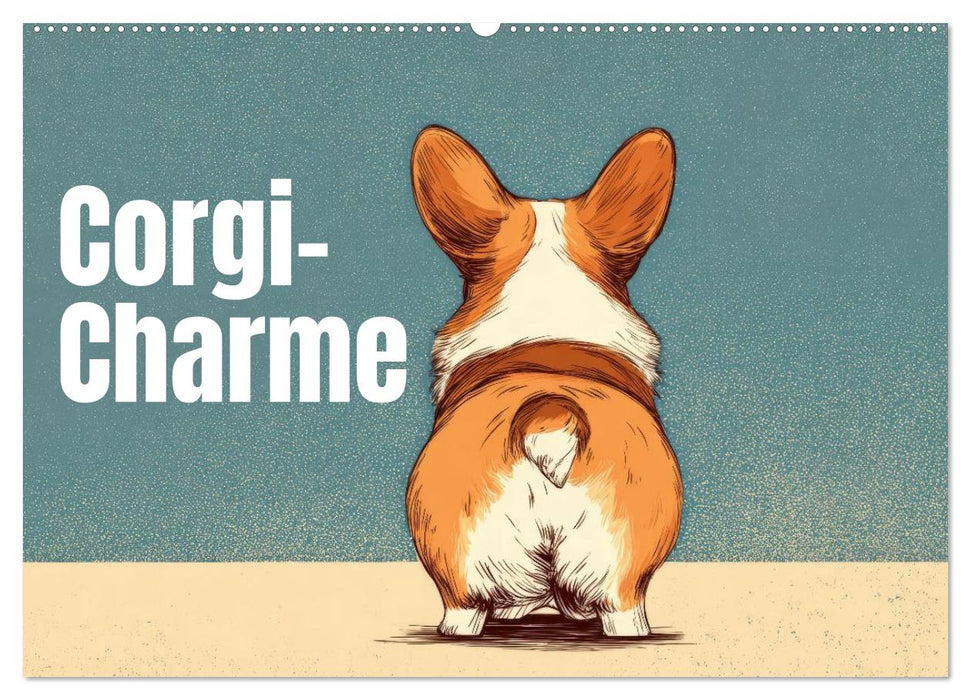 Corgi-Charme (CALVENDO Wandkalender 2027)