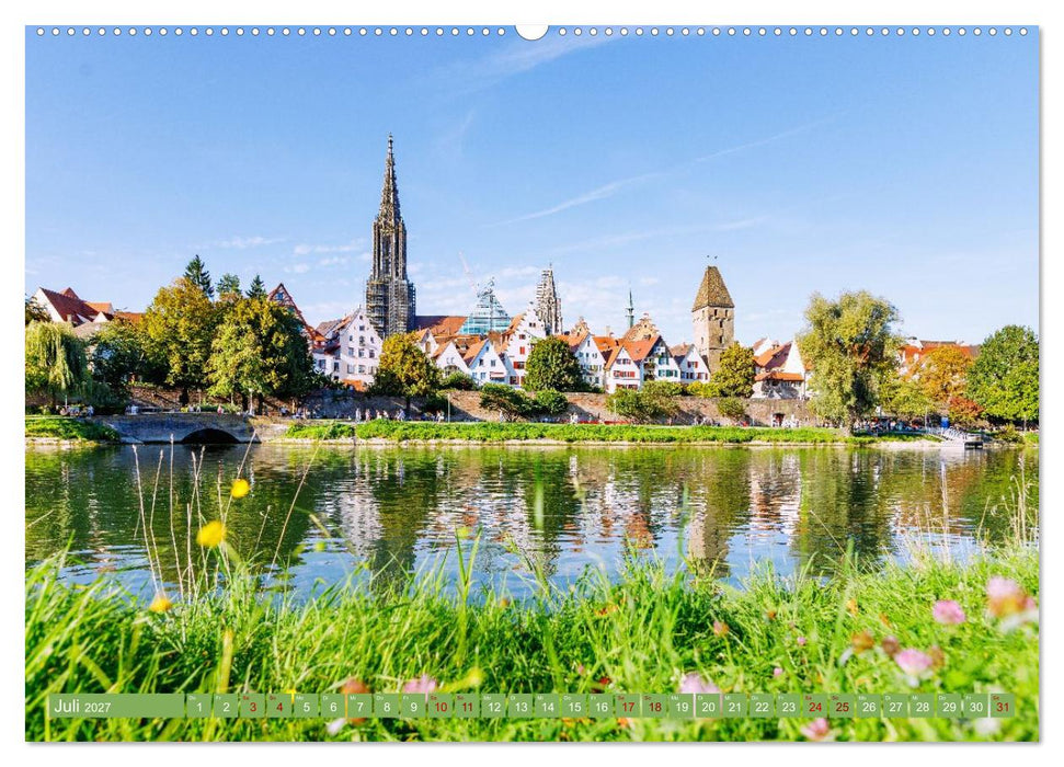 Donauperlen in Bayerisch Schwaben (CALVENDO Premium Wandkalender 2027)