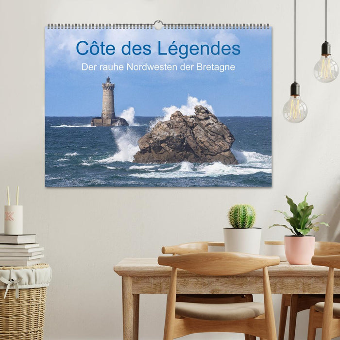 Cote des Legendes - Der rauhe Nordwesten der Bretagne (CALVENDO Wandkalender 2027)