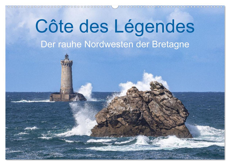 Cote des Legendes - Der rauhe Nordwesten der Bretagne (CALVENDO Wandkalender 2027)