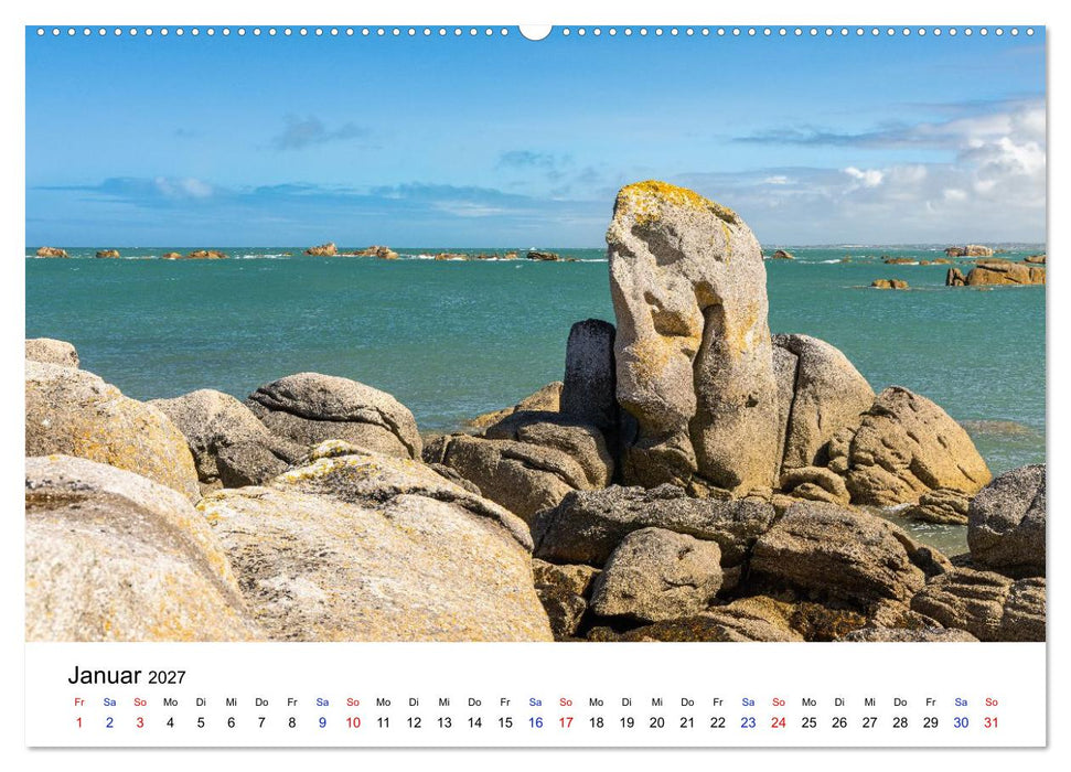 Cote des Legendes - Der rauhe Nordwesten der Bretagne (CALVENDO Wandkalender 2027)