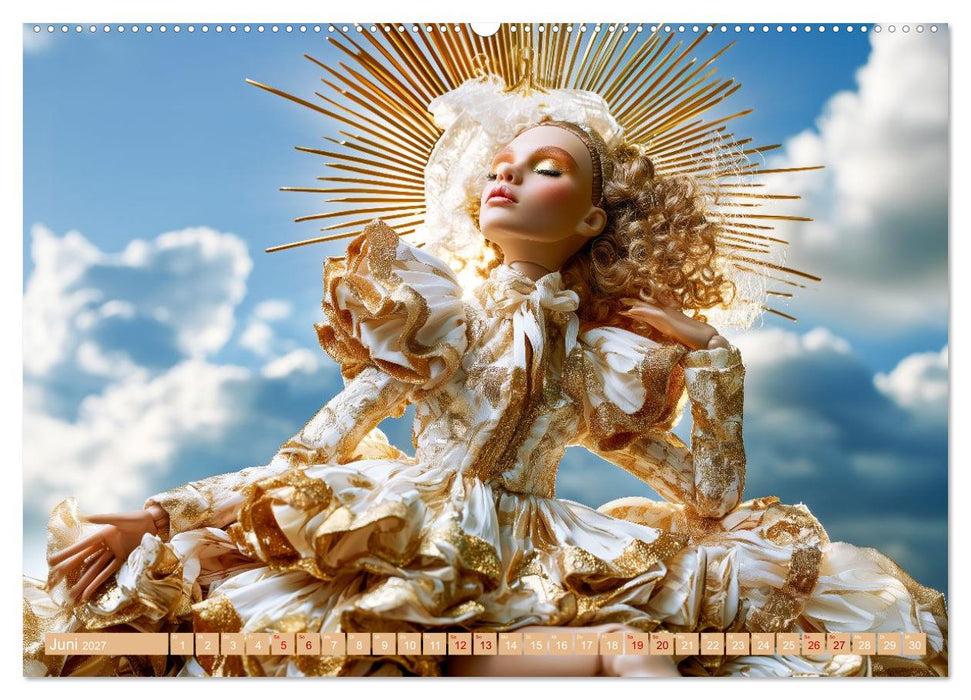 Enchanted Fashion Dolls. Magische Modewelten zwischen Eleganz und Märchen (CALVENDO Wandkalender 2027)