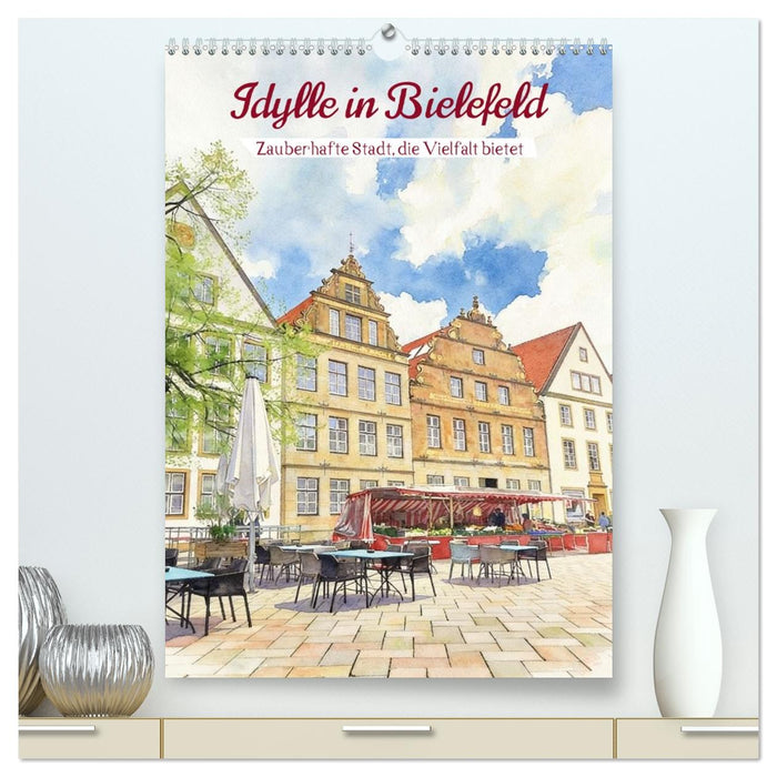 Idylle in Bielefeld (CALVENDO Premium Wandkalender 2027)