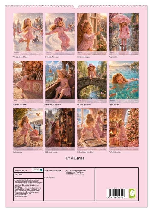 Little Denise (CALVENDO Premium Wandkalender 2027)