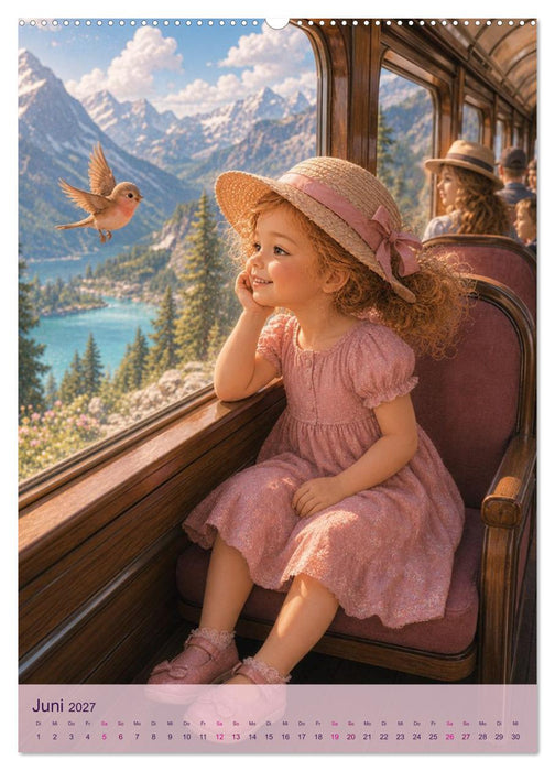 Little Denise (CALVENDO Premium Wandkalender 2027)