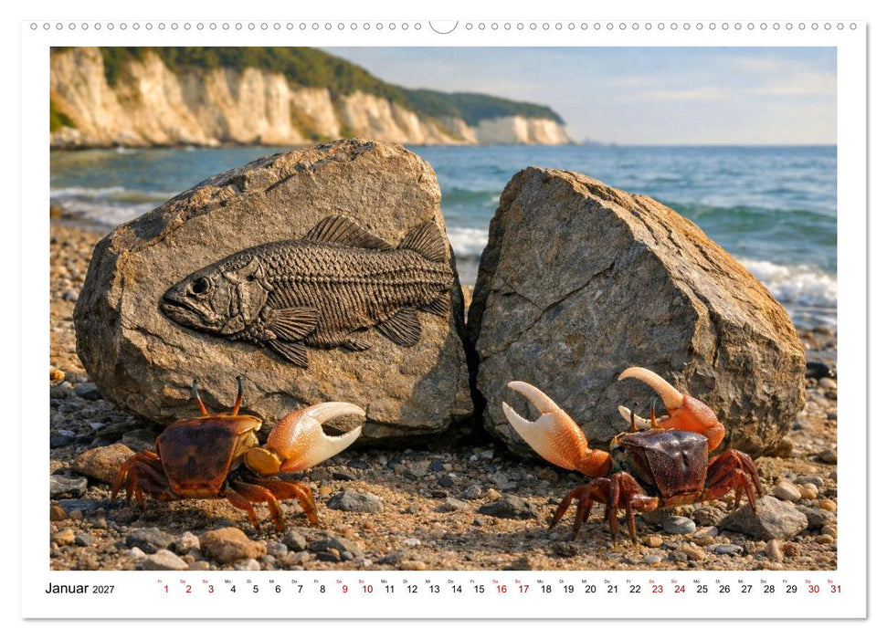 Verrückt nach Fossilien (CALVENDO Premium Wandkalender 2027)