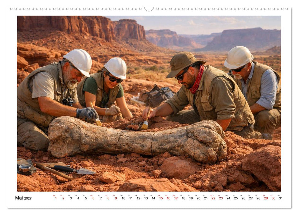 Verrückt nach Fossilien (CALVENDO Premium Wandkalender 2027)