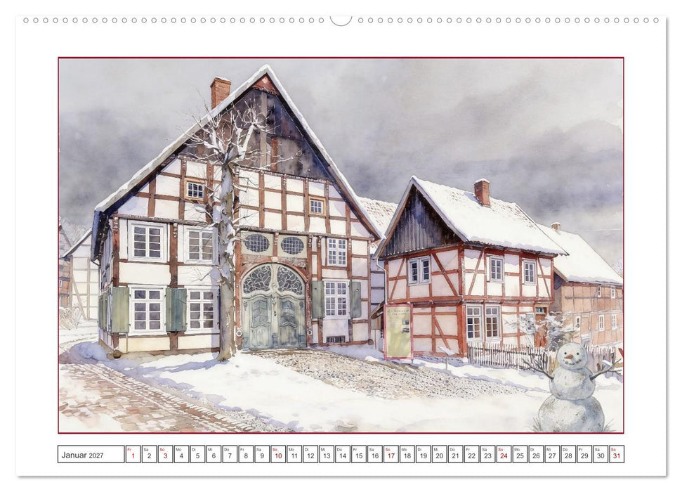 Bezauberndes Detmold (CALVENDO Premium Wandkalender 2027)