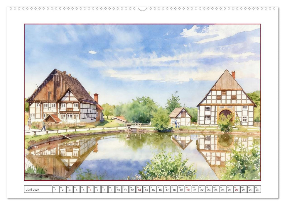 Bezauberndes Detmold (CALVENDO Premium Wandkalender 2027)