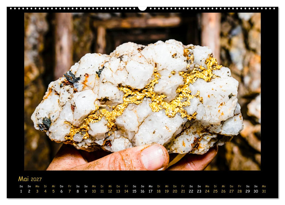 AURUM Das unvergängliche Element (CALVENDO Premium Wandkalender 2027)
