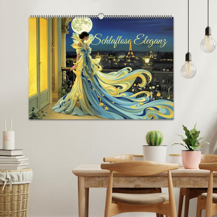 Schlaflose Eleganz (CALVENDO Wandkalender 2027)