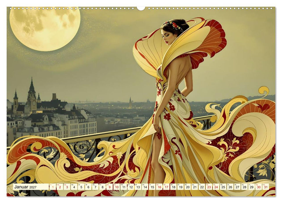 Schlaflose Eleganz (CALVENDO Wandkalender 2027)