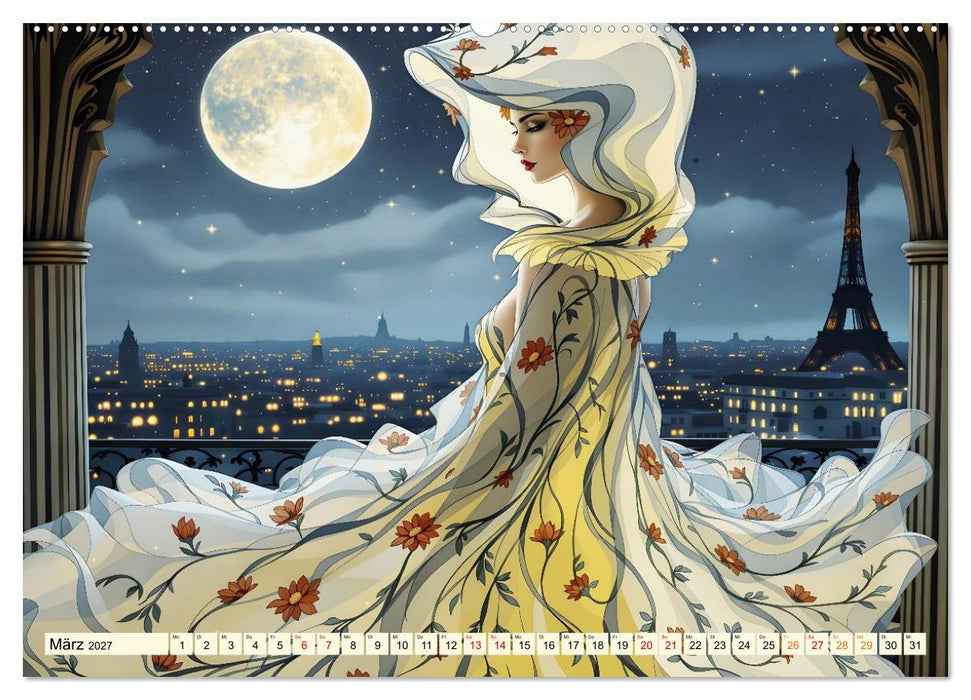 Schlaflose Eleganz (CALVENDO Wandkalender 2027)
